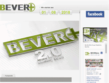 Tablet Screenshot of beverplus.com